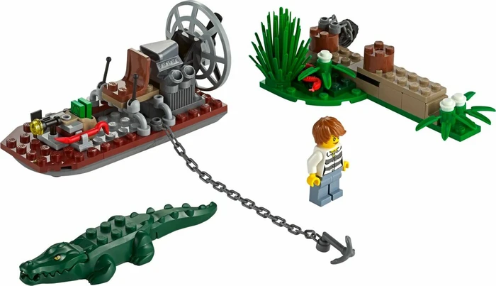 LEGO City Sumpfpolizei - Polizeiwache im Sumpf (60069) – Bild 3 von 6