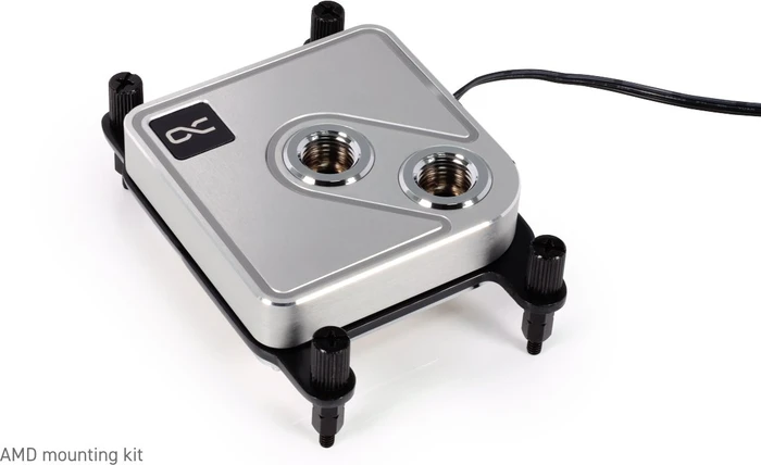 Alphacool Core 1 Aurora Silver, Messing/Nickel