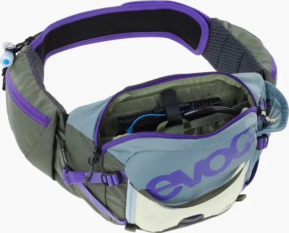 Evoc Hip Pack Pro 3 Trinkgurt steel/violet/dark olive