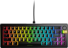Glorious GMMK 3 Pro HE 65% Pre-built Gaming Keyboard, schwarz, LEDs RGB, Glorious Fox HE, USB, US