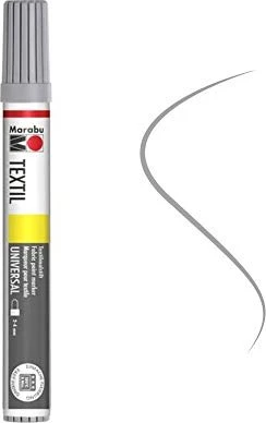 Marabu Textil Painter 2-4mm grau