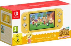 Nintendo Switch Lite - Animal Crossing: New Horizons Bundle gelb