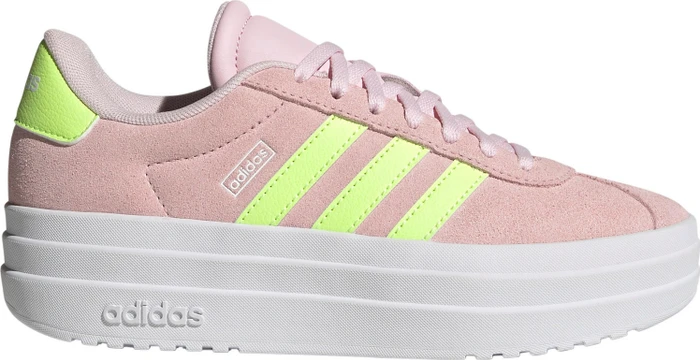 adidas VL Court Bold Lifestyle clear pink/hi-res yellow/cloud white (Junior)