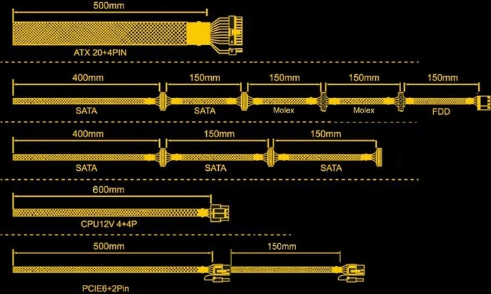 AZZA PSAZ 550W, ATX