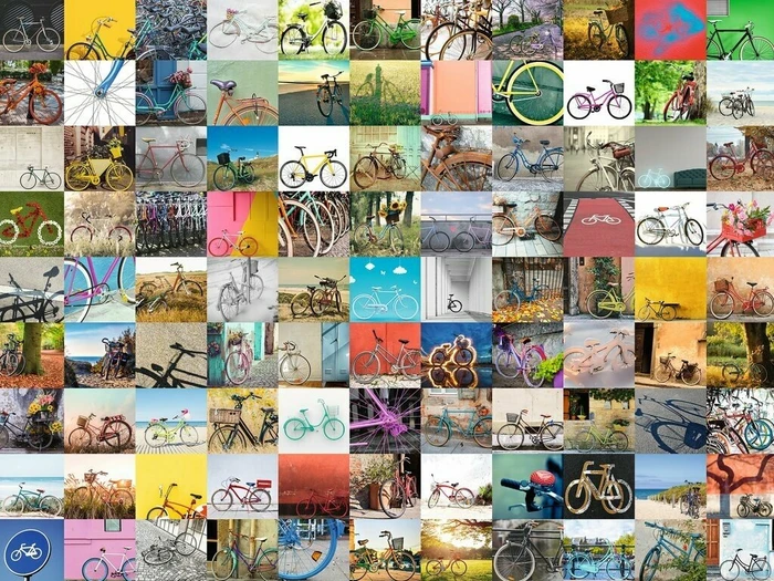 Ravensburger Puzzle 99 Fahrräder und mehr...