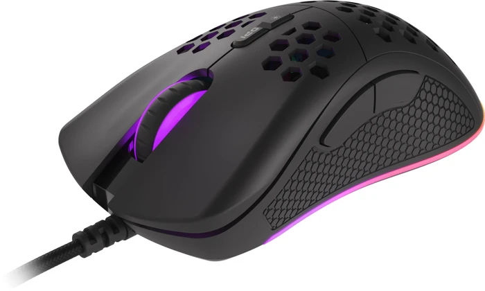 Genesis Krypton 555 Ultralight Gaming Mouse schwarz, USB
