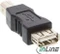 InLine USB 2.0 Adapter, Buchse A auf Stecker B Vorschaubild