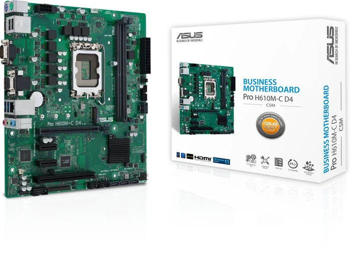 ASUS Pro H610M-C D4-CSM (Intel 1700)