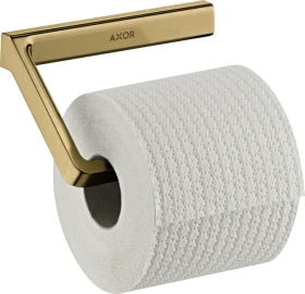 Hansgrohe AXOR Universal Softsquare Toilettenpapierhalter brushed gold optic