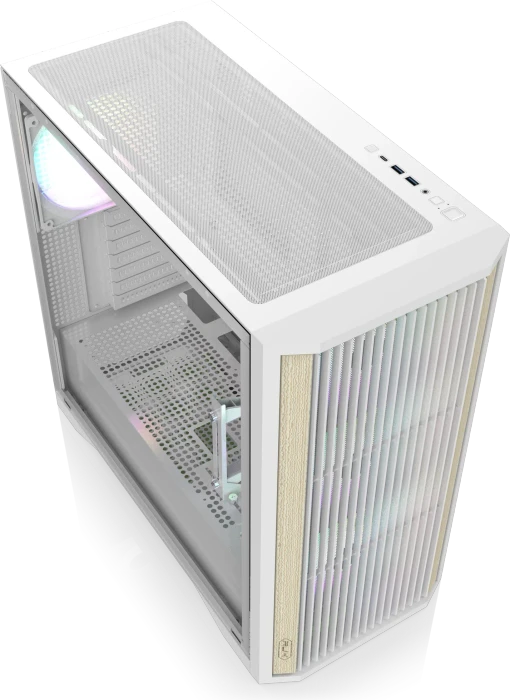 Raijintek Agos Max MS4 White, Glasfenster