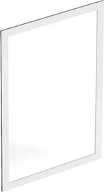 SSUPD Tempered Glass Side Panel, Seitenteil mit Glasfenster für Meshlicious, weiß