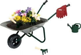 Lupilu Kinder Schubkarre mit Gartenwerkzeug