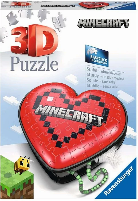 Ravensburger Puzzle Herzschatulle Minecraft