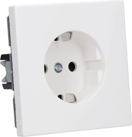 Jung Serie LS SCHUKO-Steckdose Safety+, schneeweiß matt