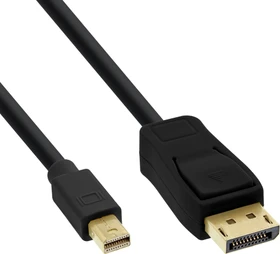 InLine DisplayPort/Mini DisplayPort 1.2 Kabel schwarz, 1.50m