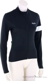 Rapha Core Thermal Trikot langarm schwarz/weiß (Damen)