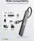 Wentronic goobay Slim 4-Port USB-Hub, 1x USB-A 3.0/2x USB-C 2.0/2x USB-A 2.0, USB-C 3.0 [Stecker] Vorschaubild