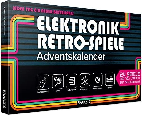 Franzis Retro-Spiele Adventskalender
