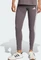 adidas Essentials 3-Streifen Cotton Leggings Hose lang grey strata/white (Damen) Vorschaubild