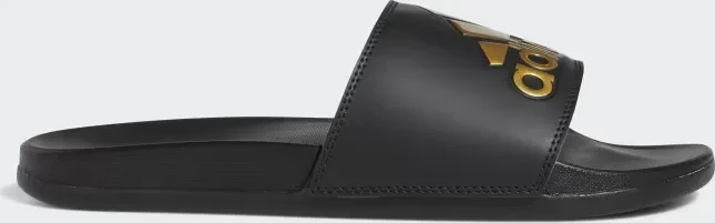 adidas Comfort Adilette core black/gold metallic