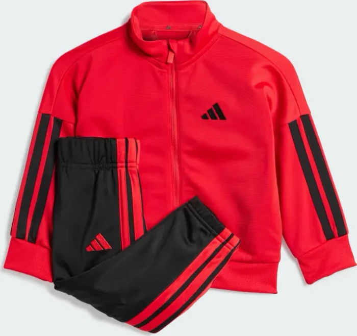 adidas Essentials Climacool Kids Trainingsanzug pure ruby/black (Junior)