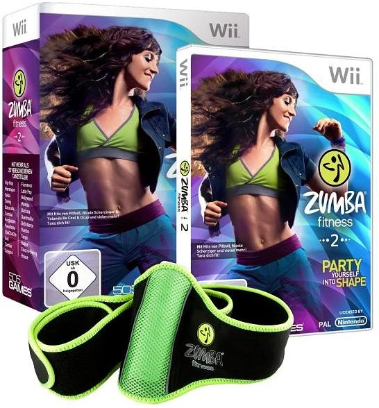 Zumba Fitness 2 - inkl. Fitness-Gürtel (Wii)