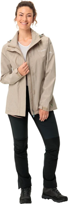 Vaude Rosemoor Rain Funktionsjacke linen (Damen)
