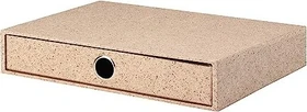 Rössler 1er Schubladenbox, 1 Schublade, A4, cacao