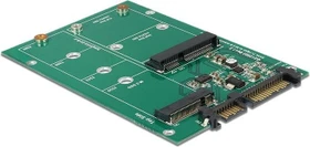 DeLOCK SATA -> M.2 SATA, SATA -> mSATA (62670)