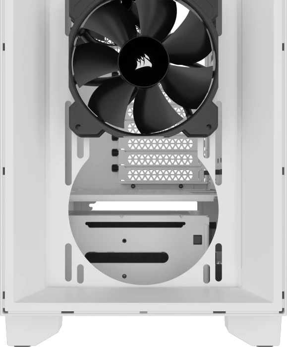 Corsair 3000D Airflow, weiß, Glasfenster
