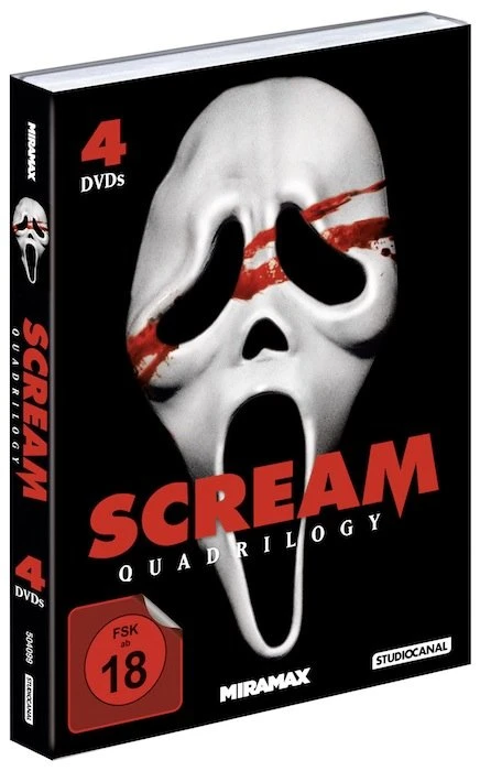 Scream Box (Filme 1-4) (DVD)