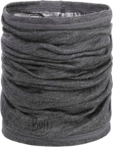 Buff Merino Lightweight Schlauchtuch solid grey