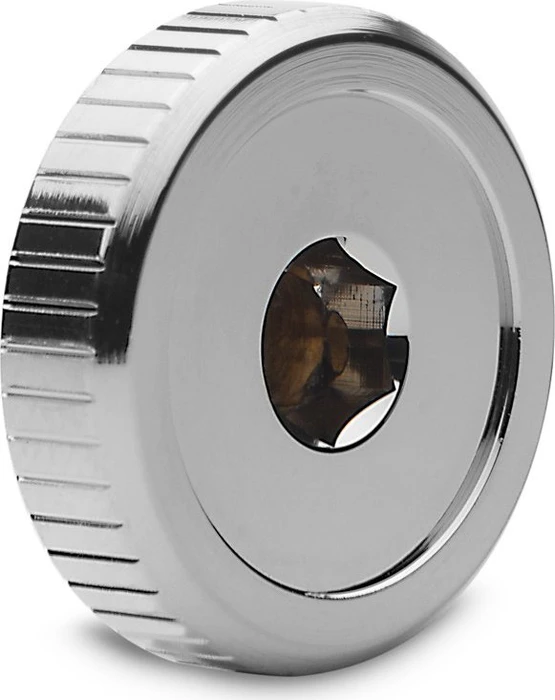 EK Water Blocks Quantum Line EK-Quantum Torque Plug mit Logo, G1/4", vernickelt