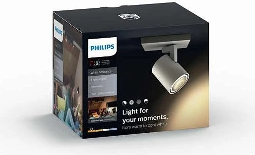 Philips Hue White Ambiance Runner Spot Erweiterung 1-flammig weiß