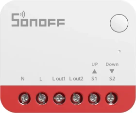 Sonoff MINI-ZBRBS ZigBee Smart Roller Shutter Switch, Schaltaktor
