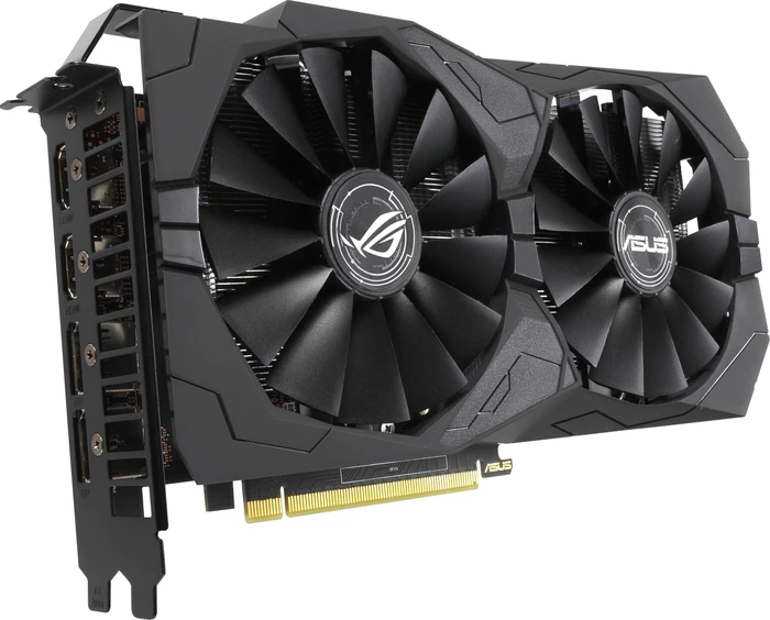 ASUS ROG Strix GeForce GTX 1650 Advanced, ROG-STRIX-GTX1650-A4G-GAMING, 4GB GDDR5, 2x HDMI, 2x DP