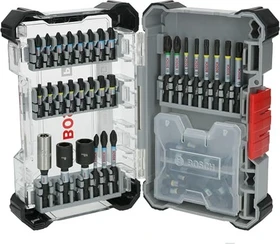 Bosch Professional PRO Impact Bitset/Steckschlüsselsatz inkl. Werkzeugbox, 50-tlg.
