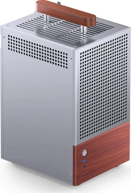 Jonsbo T6 Silver, silber/braun, Glasfenster, Mini-ITX (T6 Silver)