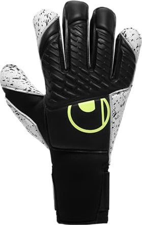 uhlsport FM Supergrip+ Flex Frame Carbon Torwarthandschuhe black/fluo yellow