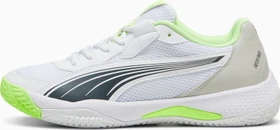 Puma Nova Court puma white/luminous blue/fizzy apple/shadow gray (Damen)