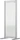 Nobo Premium Plus Schreibtisch-Trennwand aus Acryl, transparent/silber, 40x100cm (1915494)