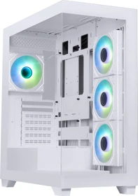 BitFenix CETO Premium White, 4A, Lüfter LED ARGB, Glasfenster (BFC-CET-500-WWGXW-4A)
