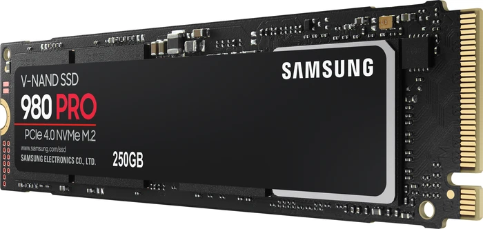 Samsung SSD 980 PRO 250GB, M.2 2280 / M-Key / PCIe 4.0 x4