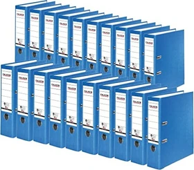 Falken Recycolor Ordner 2-Ring, 80mm, A4, blau, 20er-Pack