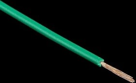 Aquatuning Kupferlitze isoliert 1x 0.14mm², 10m, grün