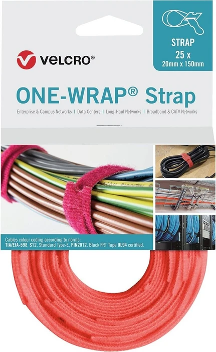 Velcro One-Wrap Strap Klett-Kabelbinder
