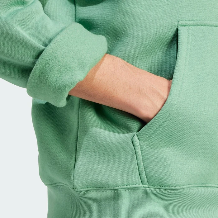 adidas Trefoil Essentials Hoodie preloved green (Herren)