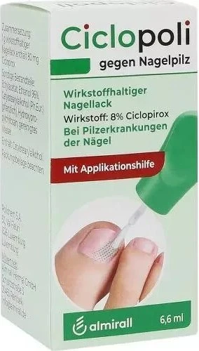 Ciclopoli gegen Nagelpilz mit Applikationshilfe, 6.6ml