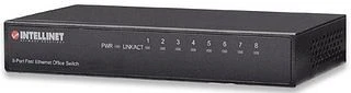 Intellinet Office Desktop Switch, 8x RJ-45