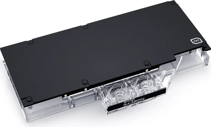 Alphacool Eisblock Aurora Acryl GPX-A AMD Radeon RX 6700XT MERC 319 mit Backplate